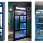 Crompton  Pumps – Display Stand